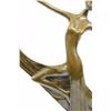 Image 2 : Model Dancer Bronze Statue on marble base Figurine
