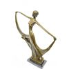 Image 4 : Model Dancer Bronze Statue on marble base Figurine