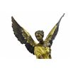 Image 4 : Beautiful Angel Sits On Celestial Throne Bronze Sculpture