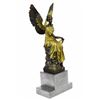 Image 5 : Beautiful Angel Sits On Celestial Throne Bronze Sculpture