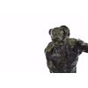 Image 4 : Devil Holding His Phallus Bronze Sculpture on Marble Base Figurine