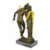 Image 8 : Handcrafted Large Gold Patina Flying Mercury Bronze Sculpture Figurine