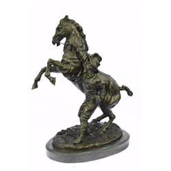 Marly Horse Bronze Statue Man With Horse Sculpture