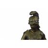 Image 4 : Female Greek Warrior Bronze Sculpture on Marble base Statue