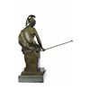 Image 6 : Female Greek Warrior Bronze Sculpture on Marble base Statue