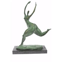 Tribute To Botero Bronze Sculpture Female By Milo Figure