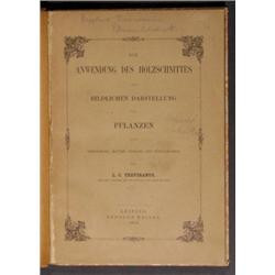TREVIRANUS, L.C. DIE ANWENDUNG DES HOLZSCHNITEES ZU BILDLCHEN DARSTELLUNG VON PLANZAN.... 72 pp....