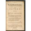 Image 1 : [LEWIS, RICHARD]. THE ROBIN-HOOD SOCIETY: A SATIRE WITH NOTES VARIORUM. BY PETER POUNCE. xviii, [...