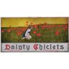 Image 1 : DAINTY CHICLETS "HOME MADE" REALLY DELIGHTFUL, a colour lithograph advertising on card stock for...