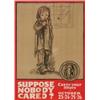 Image 1 : [Toronto], SUPPOSE NOBODY CARED? A colour lithograph poster for the Federation For Community Se...