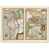 Image 1 : Ortelius, Abraham, LA FLORIDA/PERUUVIA AURIFERAE/GUASTECAN [C. 1608], full hand-colouring. Very...