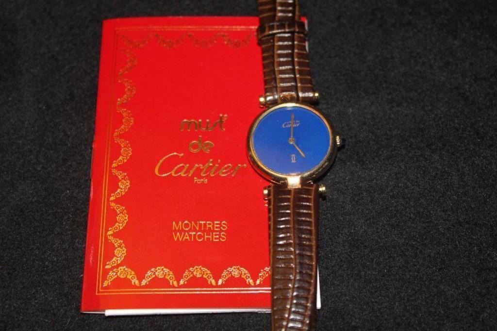 Authentic Must De Cartier Paris Ladies Watch