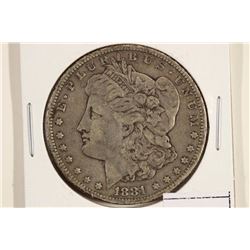 1881 MORGAN SILVER DOLLAR