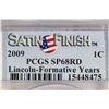 Image 3 : 2009 LINCOLN CENT FORMATIVE YEARS PCGS SP68RD