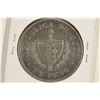 Image 1 : 1932 CUBA SILVER PESO LARGE SIZE COIN