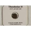 Image 3 : 402-450 A.D. THEODOSIUS II ANCIENT COIN (FINE)