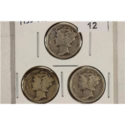 1935 P/D/S MERCURY DIMES