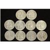 Image 2 : 10 ASSORTED SILVER ROOSEVELT DIMES