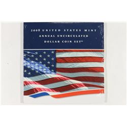2008 US MINT ANNUAL UNC DOLLAR COIN SET