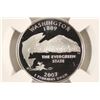 Image 1 : 2007-S SILVER WASHINGTON STATE QUARTER NGC PF69