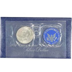 1972-S  IKE SILVER DOLLAR UNCIRCULATED (BLUE PACK)