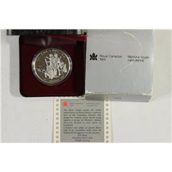 1990 CANADA KELSEY SILVER DOLLAR PROOF