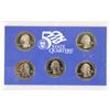 Image 2 : 1999 US 50 STATE QUARTERS PROOF SET NO BOX