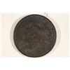 Image 2 : COUNTER STAMPED 1818 US LARGE CENT "DV"