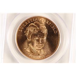 2011 LUCRETIA GARFIELD MEDAL PCGS MS68RD