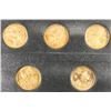 Image 1 : SET OF 5-SPACE MEDALS APOLLO 7 THROUGH APOLLO-11