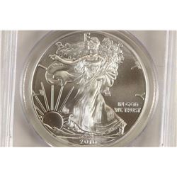 2010 AMERICAN SILVER EAGLE PCGS MS69 FIRST STRIKE