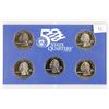 Image 2 : 1999 US 50 STATE QUARTERS PROOF SET NO BOX