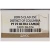 Image 3 : 2009-S DISTRICT OF COLUMBIA QUARTER NGC PF70