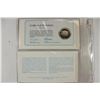 Image 2 : 24 GRAM STERLING SILVER PROOF MEDAL FDC WORLD