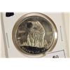 Image 1 : 2006 CANADA SILVER DOLLAR WOLF 1/2 OZ.