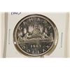 Image 1 : 1963 CANADA SILVER DOLLAR UNC