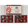 Image 1 : 2000 US SILVER PROOF SET (WITH BOX)