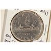 Image 1 : 1938 CANADA SILVER DOLLAR EXTRA FINE