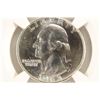 Image 1 : 1963 WASHINGTON SILVER QUARTER NGC MS66