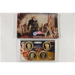 2010 US PRESIDENTIAL DOLLAR PROOF SET WITH BOX