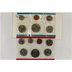 1980 US MINT SET (UNC) P/D/S (WITH ENVELOPE)