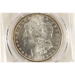 1897 MORGAN SILVER DOLLAR PCGS UNC DETAILS