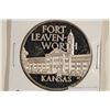 Image 1 : 25.8 GRAM STERLING SILVER PROOF ROUND FORT