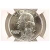 Image 1 : 1964-D WASHINGTON SILVER QUARTER NGC MS65