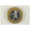 Image 1 : CASINO $10 SILVER TOKEN (UNC) 1997 ST. CROIX