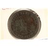 Image 1 : 1852 QUEBEC BANK TOKEN HALF PENNY