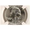 Image 1 : 1964-D WASHINGTON SILVER QUARTER NGC MS64