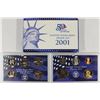 Image 1 : 2001 US PROOF SET (WITH BOX)