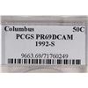 Image 3 : 1992-S COLUMBUS COMMEMORATIVE HALF PCGS PR69DCAM