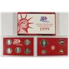 Image 2 : 1999 US SILVER PROOF SET (WITH BOX) THIS IS THE